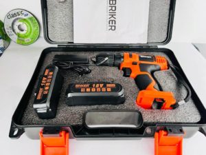 Taladro inalambrico briker 18v 1