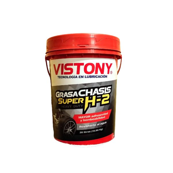 Grasa p/chasis Super H-2 Rojo 35 Libras (Balde)