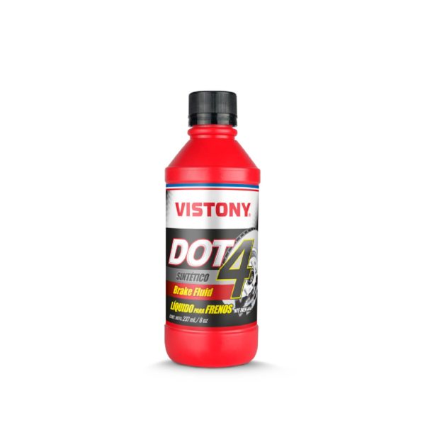 Liquido para frenos DOT-4 12 onz Vistony