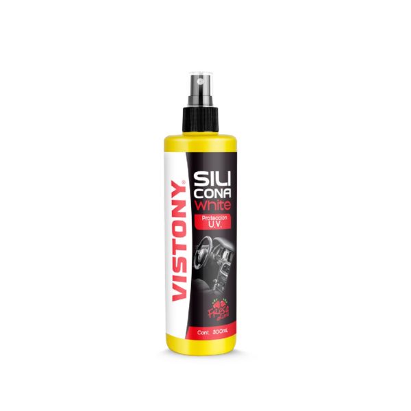 Silicona blanca con aroma a fresa de 300ml vistony