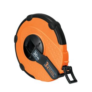 Wincha f/d/vidrio carcasa plástica. 30m 2639 Truper