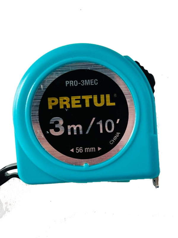 Wincha 3 mts carcasa ABS Pretul