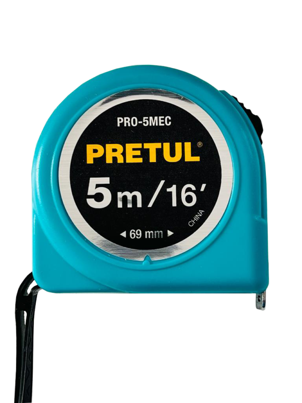 Wincha 5mts carcasa ABS Pretul