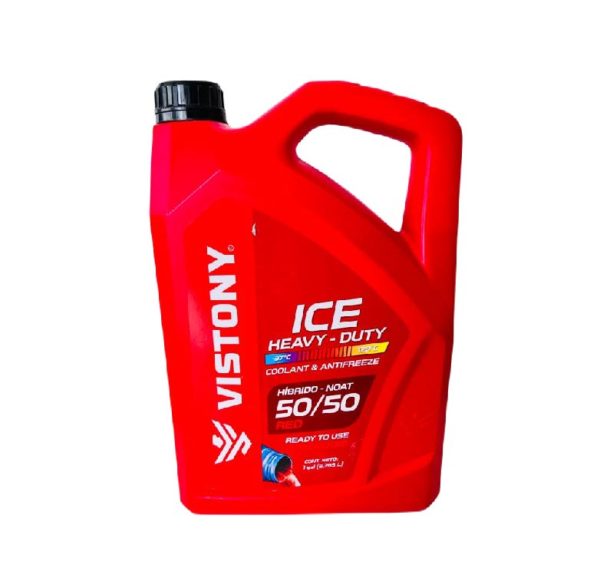 Refrigerante Heavy Duty 50/50 Rojo de 1Gl Vistony