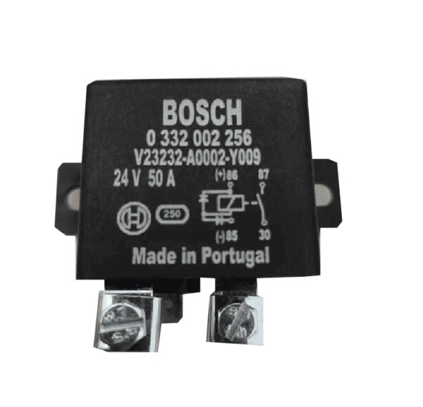 RELAY BOSCH 24V 50AH 0 332 002 256/V23232-A0002-Y009